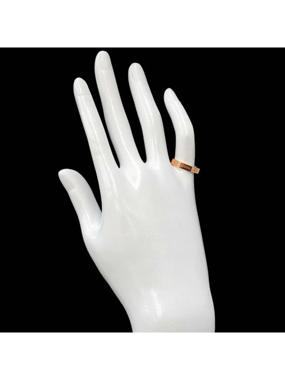 Gucci Octagonal Ring 18k PG Pink Gold